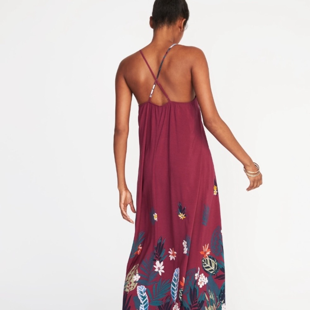 Old Navy Maxi Shift Dress Navy